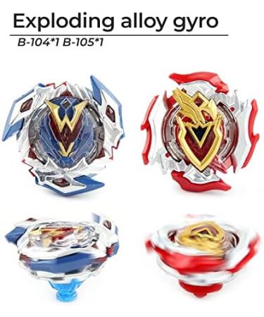 Obest 2 Whirlwind Gyros & Launchers - Burst Turbo Bey Battle Tops - Perfect Kids' Halloween/Christmas Gifts - Buy Online on SooperMarket.com