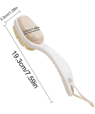 TROONZ Foot Brush and Pumice Stone - Multifunctional Foot Scrubber and Callus Remover for Feet | Gentle Foot Care Tools Anti-Slip Foot Scrubber Anti-Slip Pumice Stone for Feet Men and Women  - Buy Online on SooperMarket.com