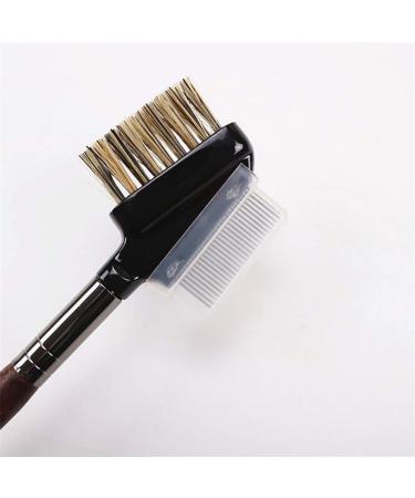 1PC Dual Eyebrow Eyelash Comb - Portable Makeup Brush for Eyebrows & Lashes | Beauty Tool for Flawless Cosmetic Application - Buy Online on SooperMarket.com