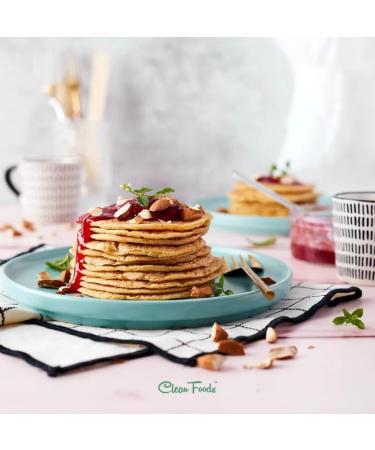 CleanFoods Raw Pancake Dutch Waffle 425g Pack I Konjac Glucomannan I Laboratory-Tested Quality I only 21 Calories per Pancake I Preparation in 2 Minutes I 32 American Pancakes - Buy Online on SooperMarket.com