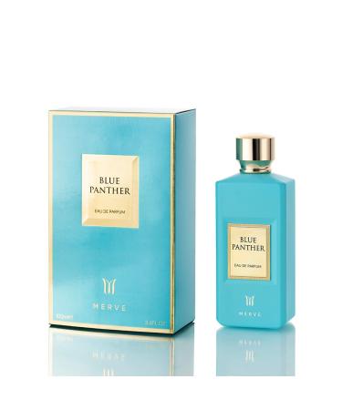 Merve Blue Panther Premium Long Lasting Fragrance Luxury Scent For Unisex | Floral Licorice Woody