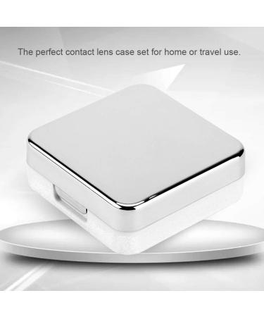 Akozone Contact Lens Container - Cute Travel Set with Mirror | Eye Care Storage Solution - Buy Online on SooperMarket.com
