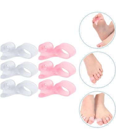 Pedicure Tools Set - 12pcs Toe Straighteners, Bunion Correctors, Toe Separators - Nail Art & Manicure Tools - 5.6x2cm - Buy Online on SooperMarket.com
