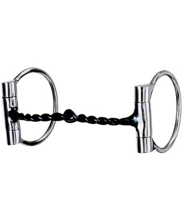 Weaver SS Twisted Snaffle D-ring bit