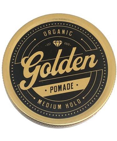 3,3 Oz Organic & Natural Hair Pomade Wax & Oil Base - Handcrafted with love in Denmark by Us - Perfect Shine effect for long and short hair - Medium and Flexible Hold - UNISEX -Organic