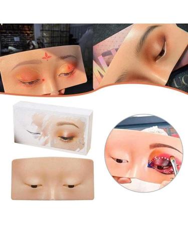 zalati Makeup Practice Board Silicone for Face Eyebrow Eye - Buy Online on SooperMarket.com