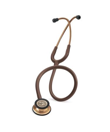 3M Littmann Classic III Stethoscope with FREE Engraving + Penlight (Chocolate)