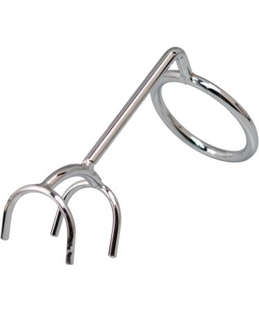Mag Ideal Brush Stand Hanger | Rust-Free Stable Razor Accessories for Men's Salons - Silver - Buy Online on SooperMarket.com