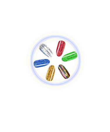47 Inches Hair Tinsel Kit: 1200 Strands in 6 Colors - Sparkling Shiny Extensions for Colorful Glitter Hair - Includes Tools - Buy Online on SooperMarket.com