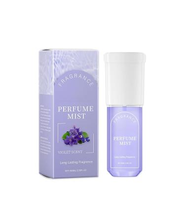 Brazilian Spray Fruity Fragrance Perfume Mist Hair & Body Fragrance Mist Brazilian Fragrance Perfume for Women Eau de Toilette Day or Night Spray (Brazilian Jasmine) (Violet flower)