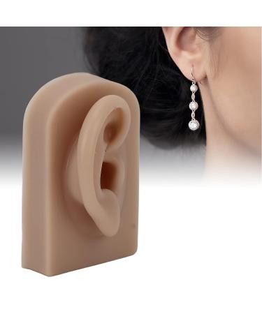 Reusable Human Ear Model - Right Ear for Piercing Training & Display (Brown) - Buy Online on SooperMarket.com