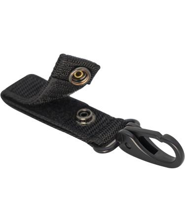 Dotacty Heavy Duty Belt Keeper Clip Key Holder with Nylon MOLLE Strap - Black - Buy Online on SooperMarket.com