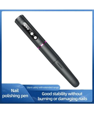 BYCUFF Electric Nail Instrument for Instrument Wireless Manicure Pedicure Set Nail File Electric USB Rechargeable18000 Rpm 3 Speed Levels - Buy Online on SooperMarket.com