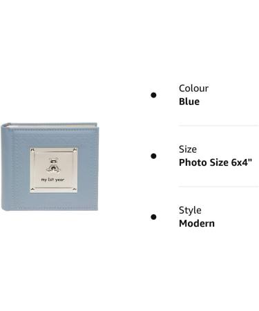My First Year Blue Baby Boy Photo Album-77802 | Capture and Cherish Precious Memories - Buy Online on SooperMarket.com