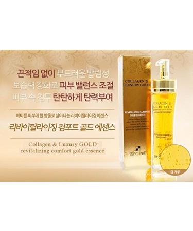 3W Clinic Collagen Luxury Gold Essence 150ml - Best Anti-Aging Serum for Radiant Skin | International Shipping - Buy Online on SooperMarket.com
