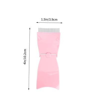 NOLITOY Eyelash & Eyebrow Grooming Tool Set | 2pcs Folding Eyebrow Combs & Mascara Applicator - Portable Eyebrow Makeup Brush - Buy Online on SooperMarket.com