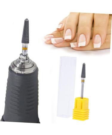 Beavorty Remove Dead Skin 3pcs nails drill bits nail grinding head nail drill bits manicure set Polish Nail mediumx3pcs Yellowx3pcs - Buy Online on SooperMarket.com