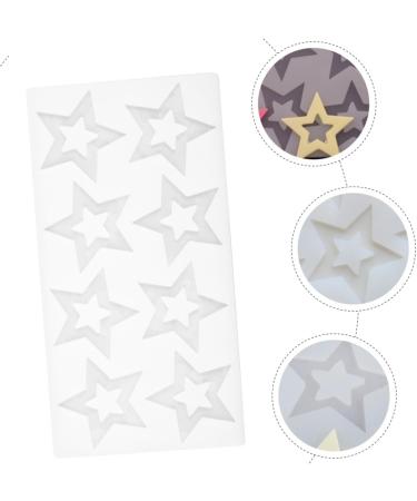 Silicone Mold Silicone Star Mold Star Chocolate Molds Candy Mold Epoxy Resin Craft Silicone Chocolate Mold Resin Letter Molds Star Fondant Cake White Silica Gel Insert Star Shape - Buy Online on SooperMarket.com