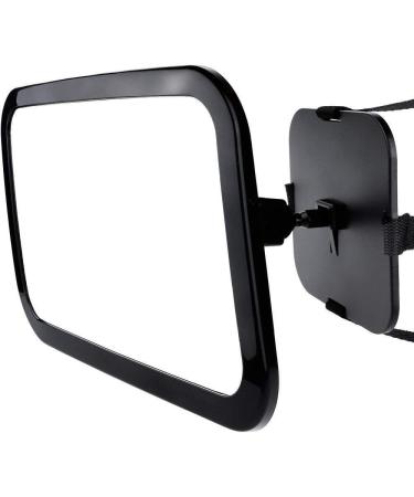 Large Shatterproof Baby Car Mirror | Back Seat Baby Mirror for Monitoring Child | Lightweight & Safe Rear View Mirror - Buy Online on SooperMarket.com