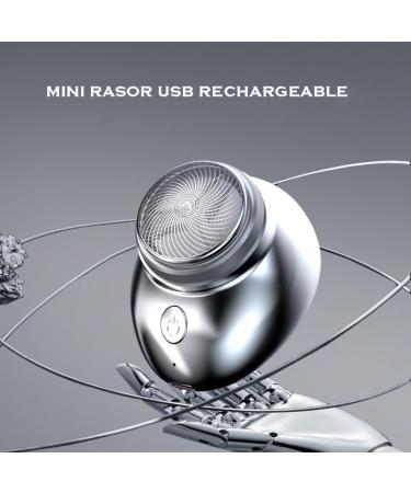 Mini Shave for Men USB Electric Shaver Portable Razor Wet and Dry Shaver for Men for Home Office Business Travel (Gradient Blue) - Buy Online on SooperMarket.com