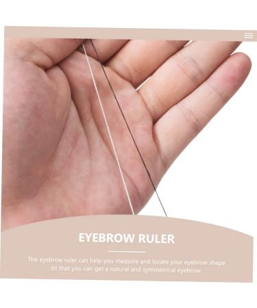 Baluue 2pcs Eyebrow Positioning Line Makeup Supplies Eyebrow Ruler Eyebrow Tools Digital Ruler Nylon - Buy Online on SooperMarket.com