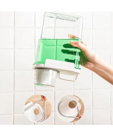 kawehiop Detergent Container Wide Application Easy to Clean and Reusable Large Capacity Plastic Transparent - Buy Online on SooperMarket.com