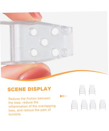 Healeved Nail Gel - 3 Pairs Splitter Thumb Protector Silicone Pedicure Tools - Buy Online on SooperMarket.com