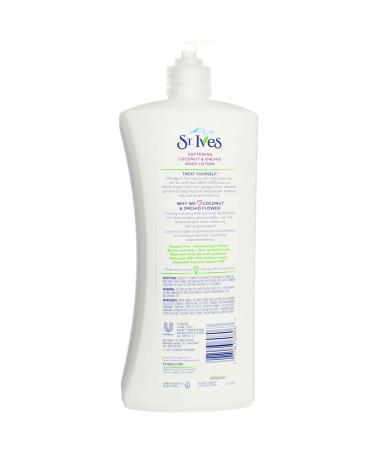St. Ives Softening Body Lotion Coconut & Orchid 21 fl oz | Nourishing Moisturizer - Buy Online on SooperMarket.com