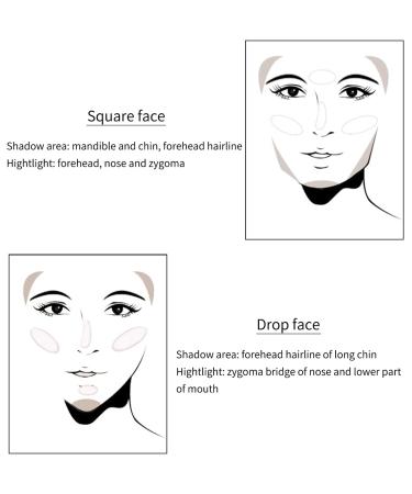 Cruelty-Free 8 Colors Contour Stick & Highlight Concealer 2-in-1 Set - Buy Online on SooperMarket.com