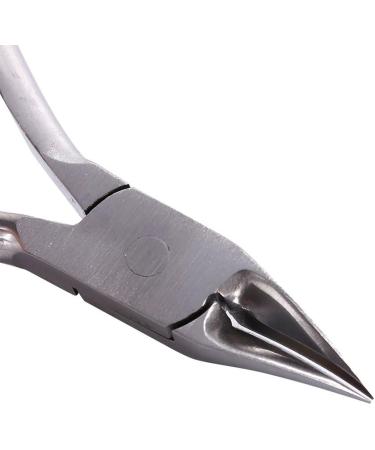 Professional Stainless Steel Cuticle Nippers for Ingrown Nails Cuticle Nippers Manicure Tools Nail Clippers Made of High Stainless Steel - Buy Online on SooperMarket.com