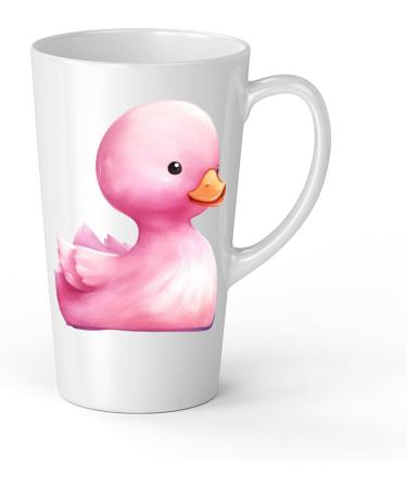 White Ceramic Kids Canard Mug - Large 483 ml Perfect for Hot Chocolate or Milk Fun and Easy to Use - Buy Online on SooperMarket.com