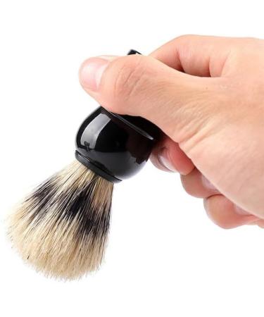 Hair Shaving Brush Handle Bristle Brush Neck-Loop-Brush-White-Beauty Care Nice and Professional - Buy Online on SooperMarket.com
