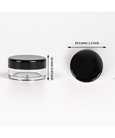 27 x 5ml Transparent Jars with Lids - Ideal for Lip Balm Creams & More | Empty Storage Containers for eCommerce - Buy Online on SooperMarket.com