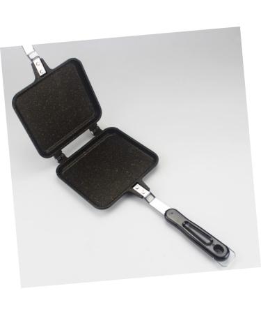 OUNONA 1pcs Egg Pan Japanese Egg Cooker Pan Square Frying Pan Crepe Maker Non Stick Skillet Loaf Bread Pan Fish Grill Skillet Buger Pan Grill Pan Griddle Non Stick Pan Bakeware Mold M Black - Buy Online on SooperMarket.com