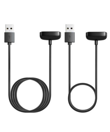 2 Pack Compatible for Fitbit Charge 5 Cable Charger