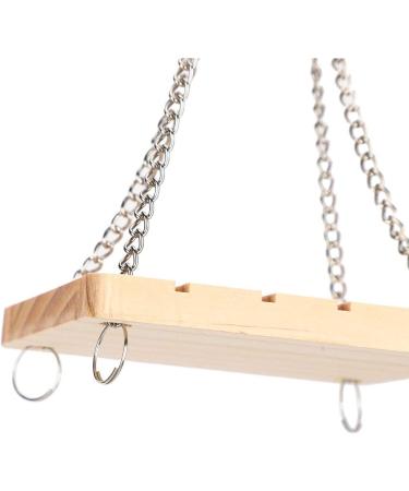 Premium Hamster Swing & Toys | Wooden Hanging Beds for Hamsters Mice Guinea Pigs & Chinchillas - Ideal Pet Accessories - Buy Online on SooperMarket.com