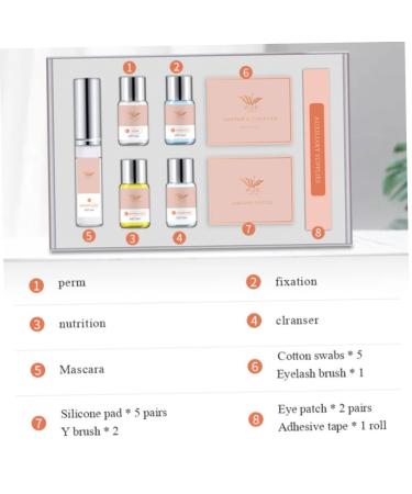Eyelash Lift Tool & Perming Set - Semi-Permanent Lash Curling Kit for Home & Salon Use - Buy Online on SooperMarket.com