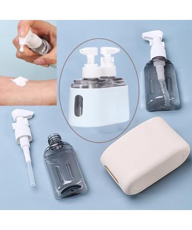 TSA Approved Travel Bottles Set - Refillable Spray and Pump Containers for Toiletries - Portable and Leakproof with Labels - Perfect for Creams, Perfumes, and Shampoos - Pink - Buy Online on SooperMarket.com