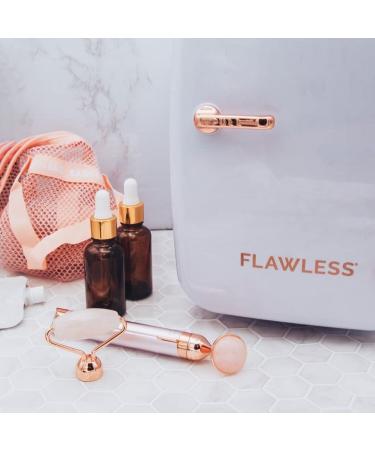 Finishing Touch Flawless Mini Beauty Fridge - White 4L | Skincare and Makeup Cooler - Buy Online on SooperMarket.com