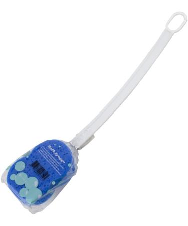 Mobiclinic Blue Bath Sponge with Handle | European Shower Aid | Perfect for Easy Bathing - Buy Online on SooperMarket.com