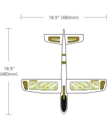Haba 303520 Terra Kids Throwing Director - Exciting Styrofoam Glider for Kids 5+ | Assemble & Play Fun Flight Aircraft - Buy Online on SooperMarket.com