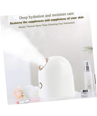 PLAFOPE Abs White Portable Facial Handy Mist Sprayer Mist Humidifier Home Sauna Spa - Buy Online on SooperMarket.com