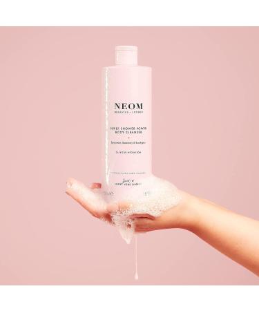 Neom Super Shower Power Body Cleanser 500ml - Spearmint, Rosemary & Eucalyptus | Invigorating, Hydrating & Nourishing - Buy Online on SooperMarket.com