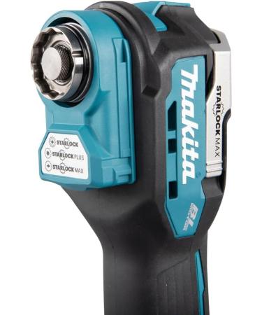 Makita DTM52Z Li-ion LXT Brushless Multi-Tool - Batteries and Charger Not Included Blue 18 V Angled - Buy Online on SooperMarket.com