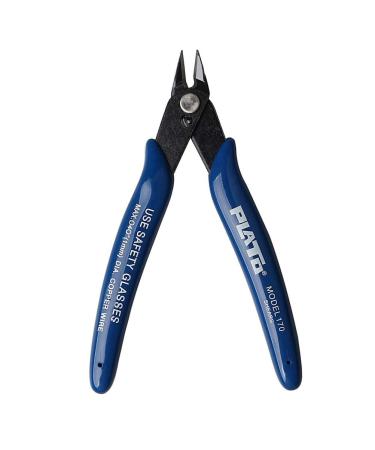 nuosen Wire Cutter Craft Wire Precision Electrical Cable Cutter Cutting Plier Side Snips Flush Cutter Diagonal Pliers Cutting Pliers Tool for Coil Making Home DIY Jewelry Type a