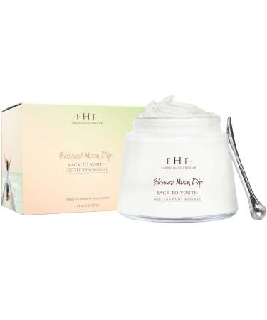 FarmHouse Fresh Blissed Moon Dip Back To Youth Ageless Body Mousse 8 fl. oz. | Hydrating Body Cream - Buy Online on SooperMarket.com