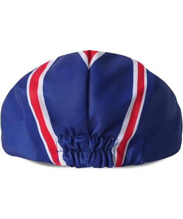 Kids Vintage Flat Cap | Breathable & Soft | 3-6 Months | Blue Red - Buy Online on SooperMarket.com