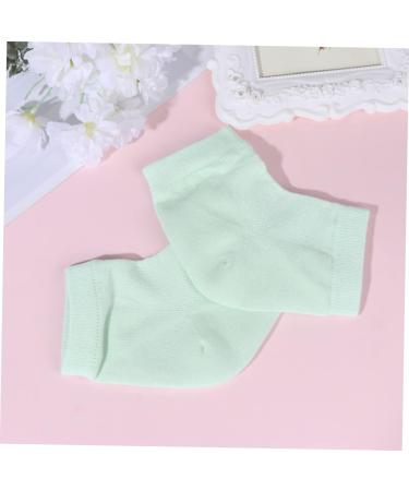 minkissy 2 Pairs High Heels for Men Socks for Men Plantar Socks Heel Socks Heel Sleeve Silicone Foot Heel Anti-Crack Socks Gel Socks Moisturizing Gel Socks Socks Toe Socks - Buy Online on SooperMarket.com