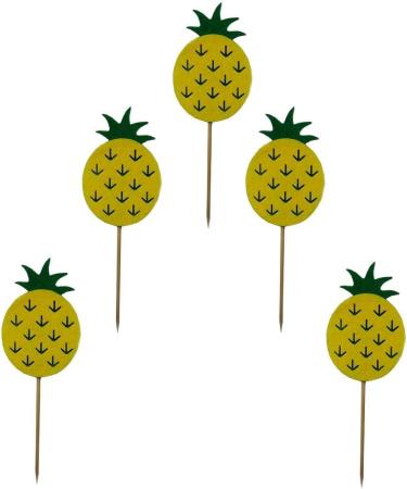 Luzhengyang 5 Pieces Vivid Felt Cupcake Toppers Food Picks for Kids Birthday Party - Buy Online on SooperMarket.com