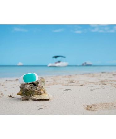 SHARKBANZ 2 Magnetic Shark Repellent Band - White/Seafoam | For Swimming, Surfing, Diving, Snorkeling & Ocean Sports - Buy Online on SooperMarket.com
